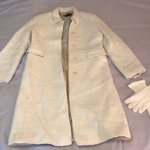 Winter white Kenneth Cole 3/4 length coat